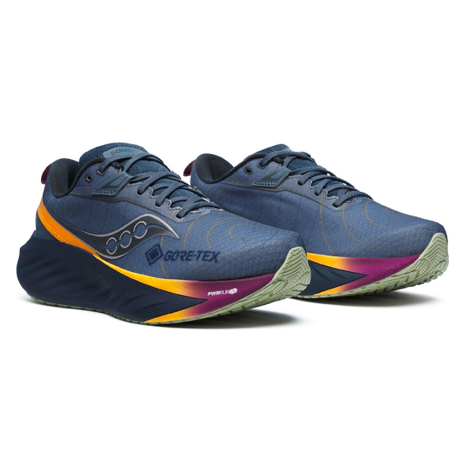 Dámská běžecká obuv Saucony  Triumph 22 Gtx Mirage/Navy  UK 6,5 - main (3)