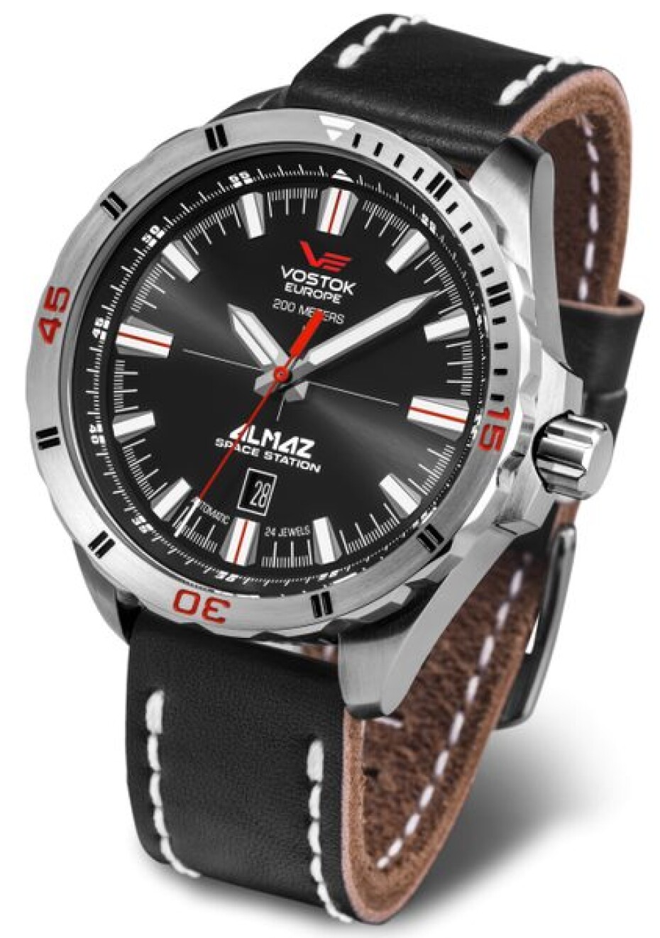 Vostok Europe Almaz Automatic Line NH35A/320A258 - Ocelový řemínek - main (2)