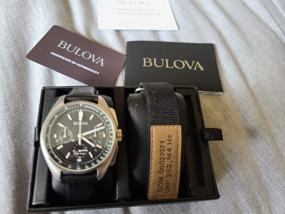 Řemínek Bulova Lunar Pilot STP96B251NATO - 20 mm - main (1)