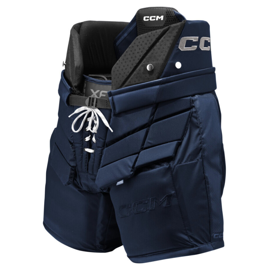 Brankářské hokejové kalhoty CCM Tacks XF Navy Senior L - main (0)