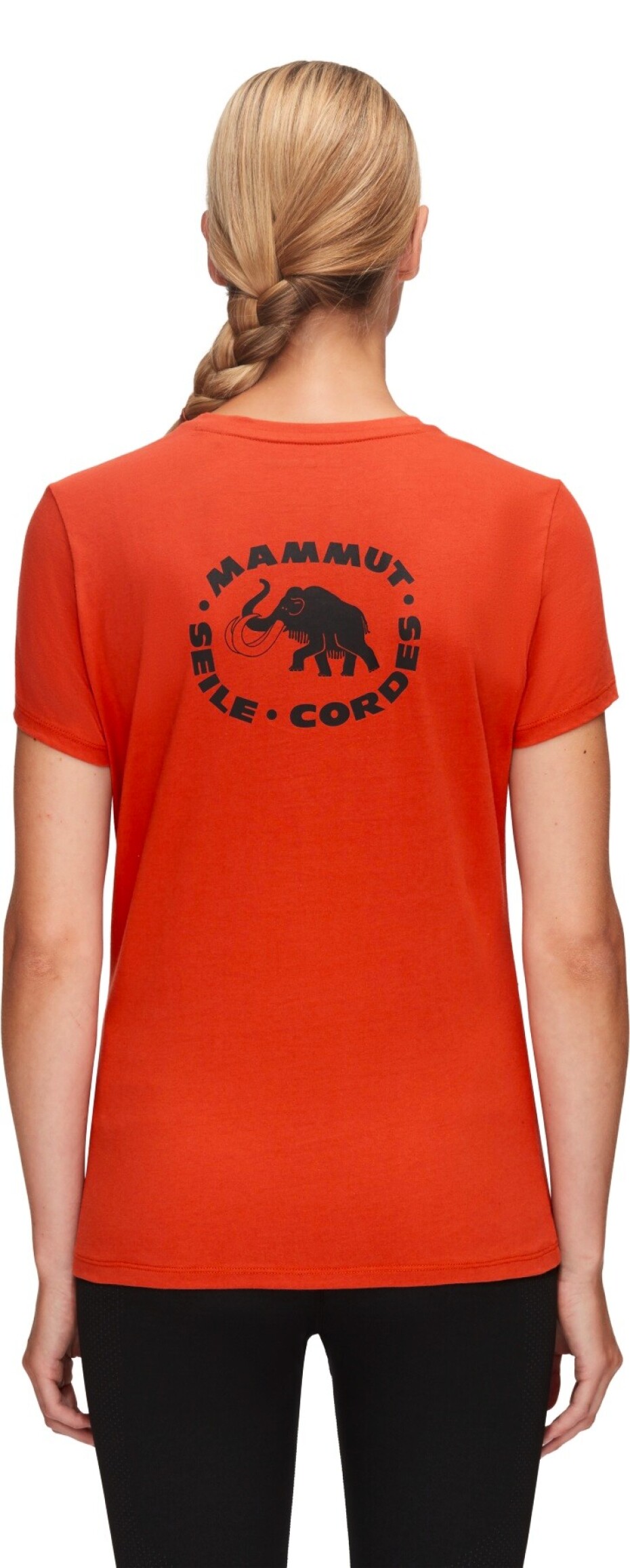 Dámské tričko Mammut  Seile T-Shirt Terracotta XL - main (3)
