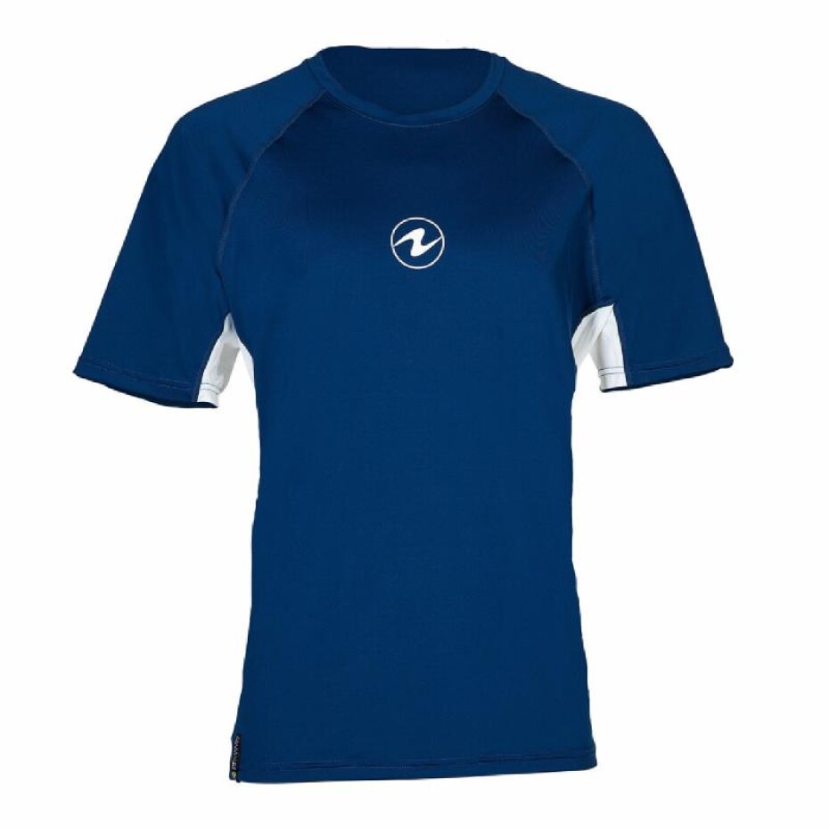 Aqualung Pánské lycrové triko LOOSE FIT modrá/bílá - main (0)