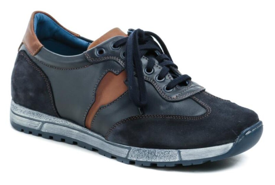 Koma 12M0935 modro hnědé pánské polobotky - main (0)