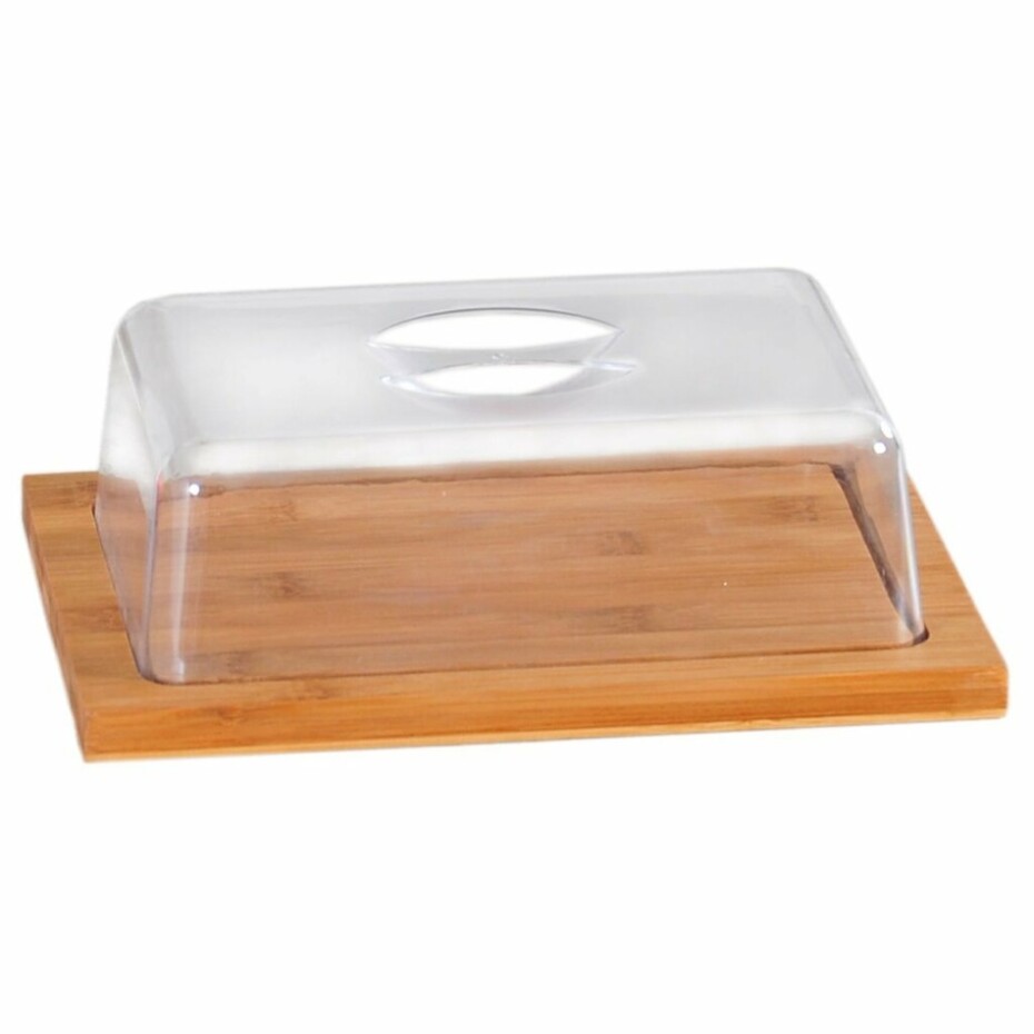 Kesper 58643 Bambusové prkénko na krájení s víkem, 25 x 20 x 8 cm - main (0)