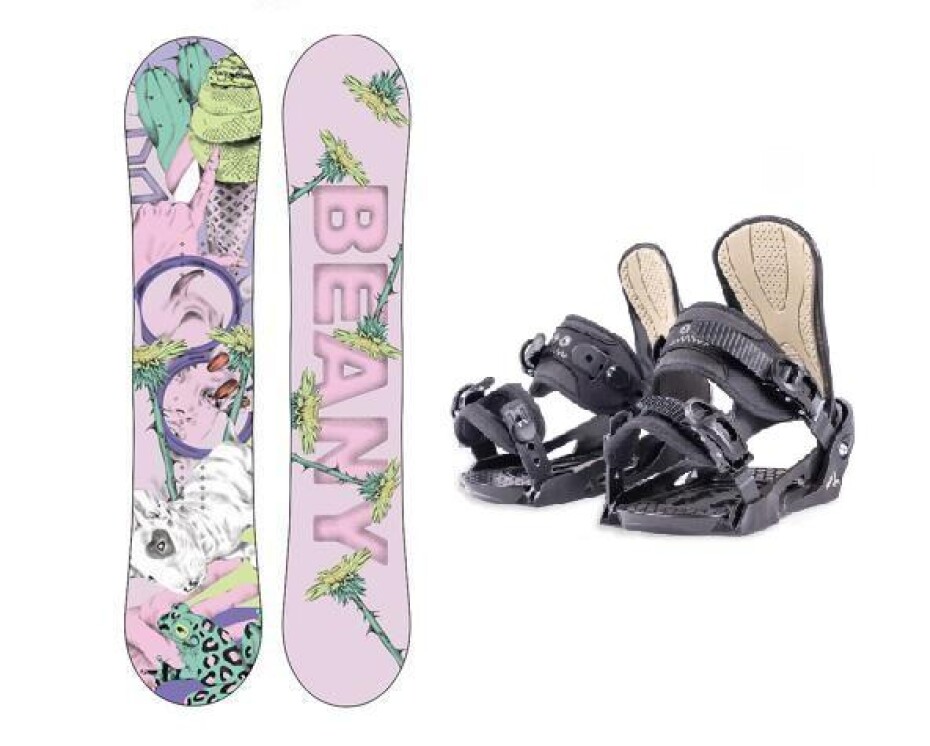 Beany LOVE dívčí snowboard + Beany Junior vázání - main (0)