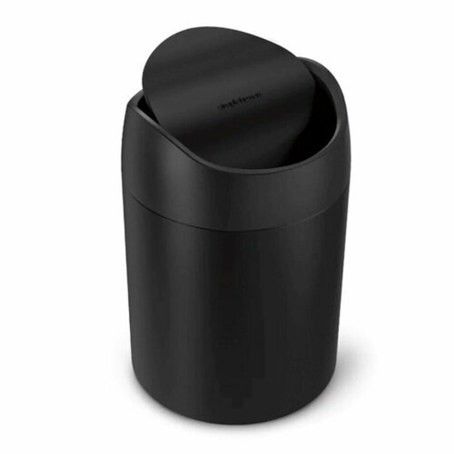 Simplehuman Odpadkový koš na stůl MINI 1,5 l, černá - main (1)