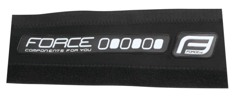 Force Kryt pod řetěz RUBBER neoprén 9,5cm,čer-bílý - main (0)