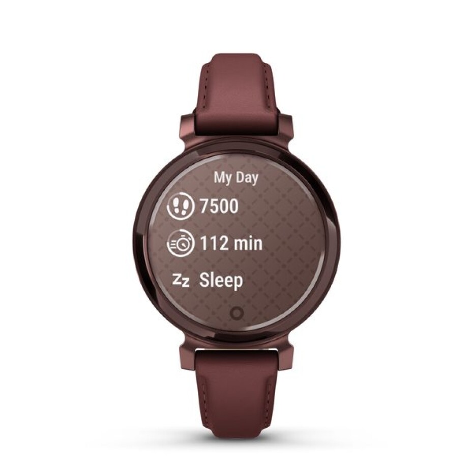 Garmin Lily® 2 Classic Dark Bronze / Mulberry Leather Band 010-02839-03 - main (1)