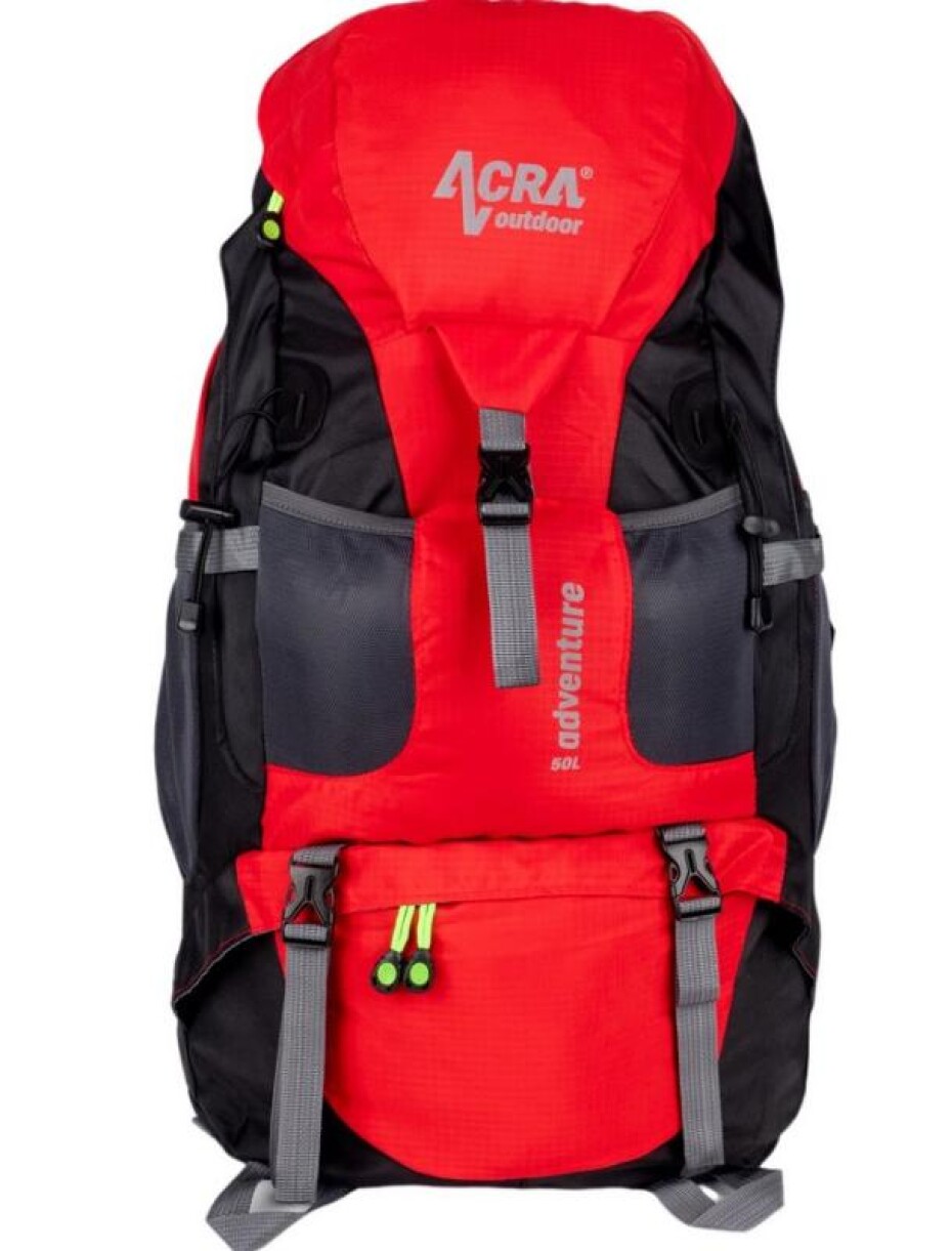 ACRA Batoh Adventure 50 L na horskou turistiku červený BA50-CRV - main (0)