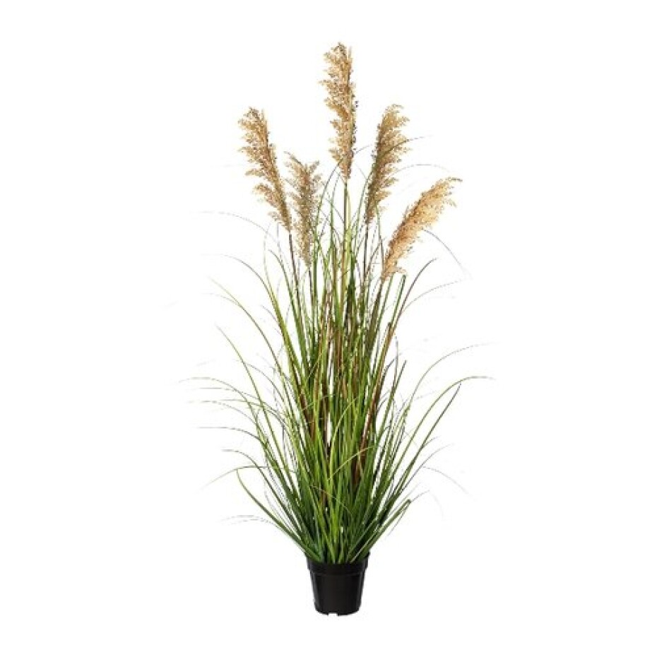 Umělá travina Proso, 122 cm, zelenohnědá - main (0)