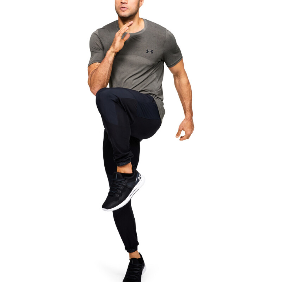 Pánské tričko Under Armour  Seamless SS Grey S - main (4)