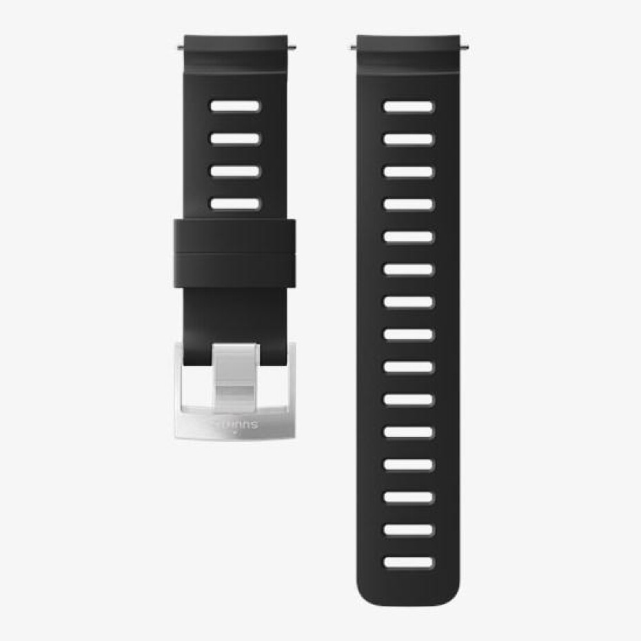 Suunto Suunto silikonový řemínek pro Suunto 9 a kompatibilní | 24mm černý - main (0)