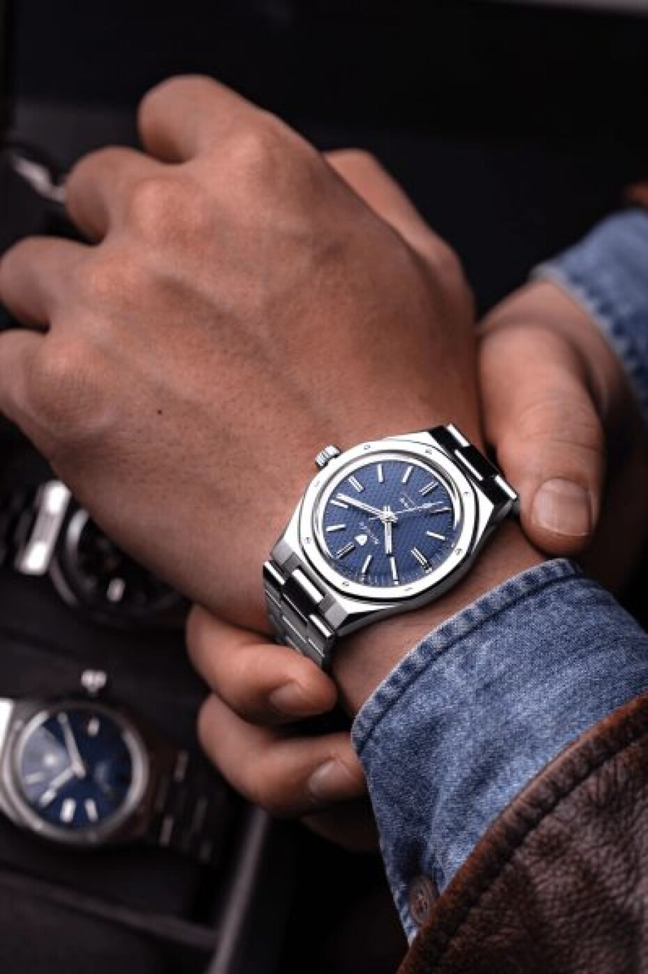 Nivada Grenchen F77 Blue 68001A77 - Bracelet - main (18)