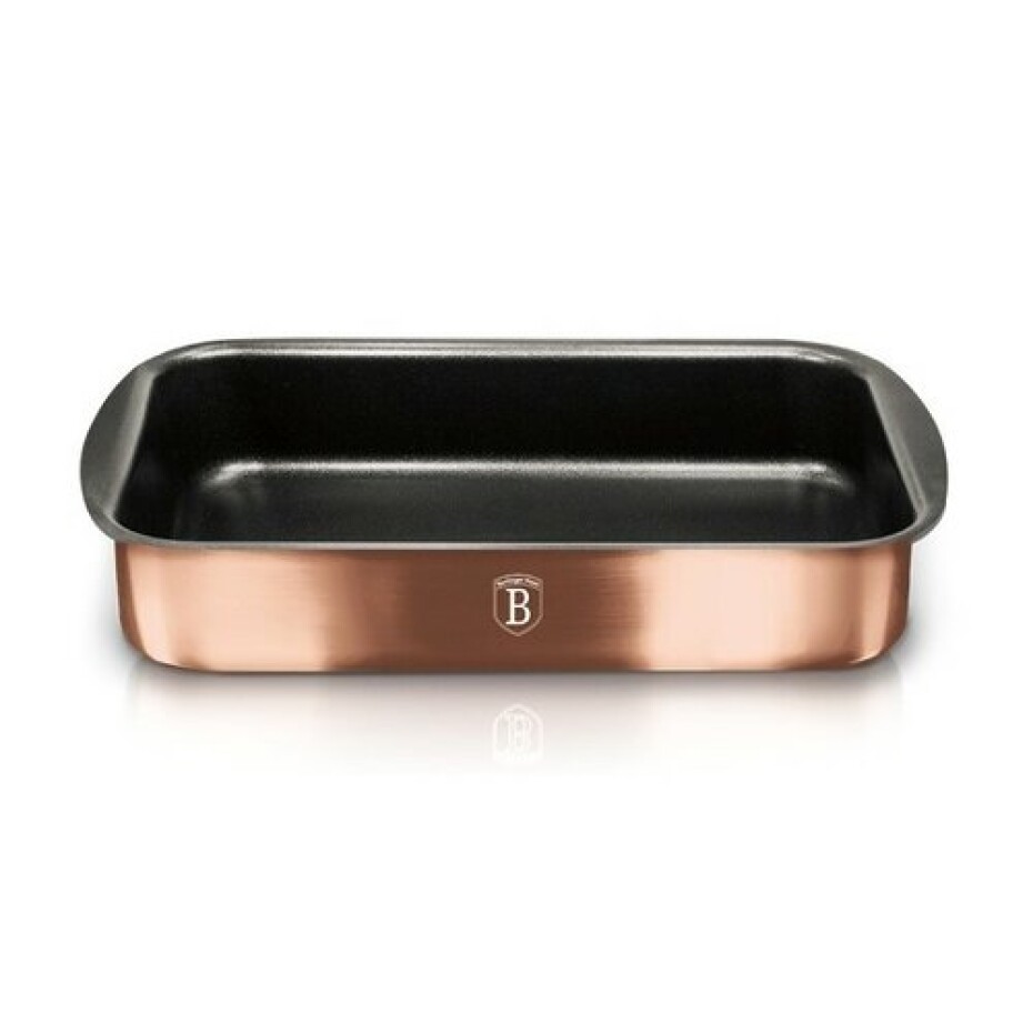 Berlinger Haus Pečící plech s titanovým povrchem Rosegold Metallic Line, 35 x 27 cm - main (1)
