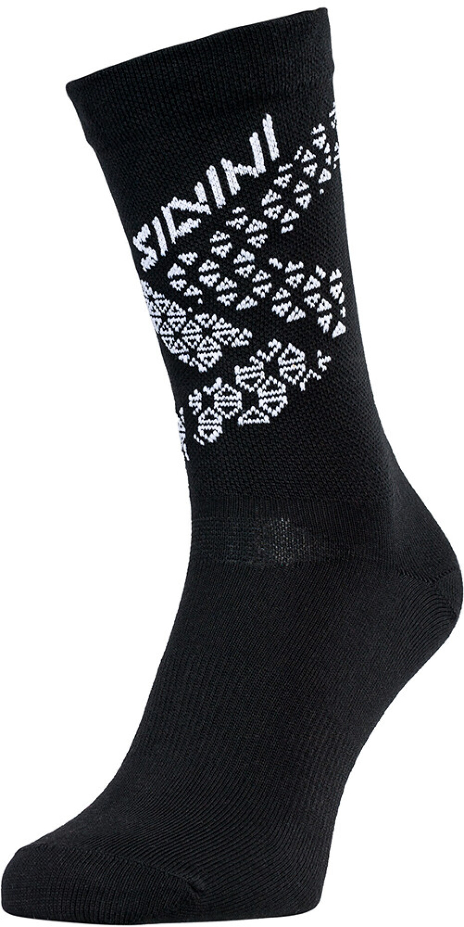 Silvini Vysoké cyklistické ponožky Bardiga UA1642 black-white - main (0)