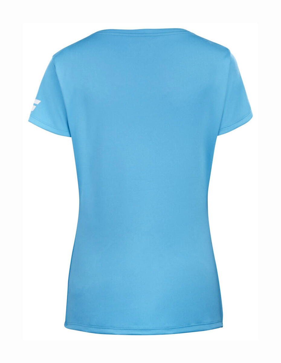 Dámské tričko Babolat  Play Cap Sleeve Top Women Cyan Blue S - main (2)