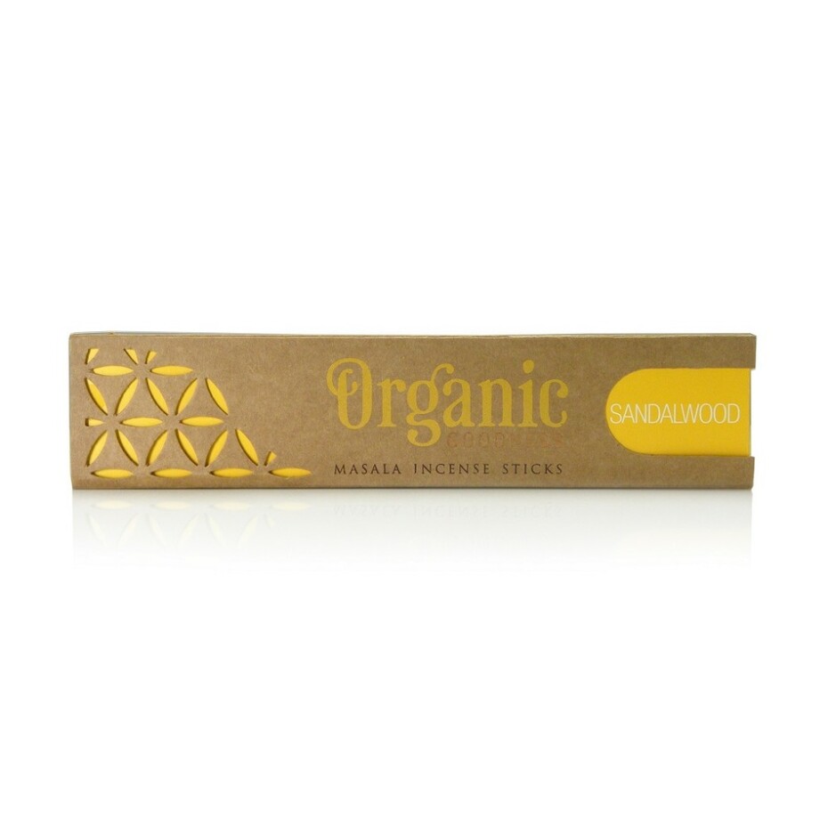 Vonné tyčinky Organic Goodness Masala 12ks, Sandalwood - main (0)