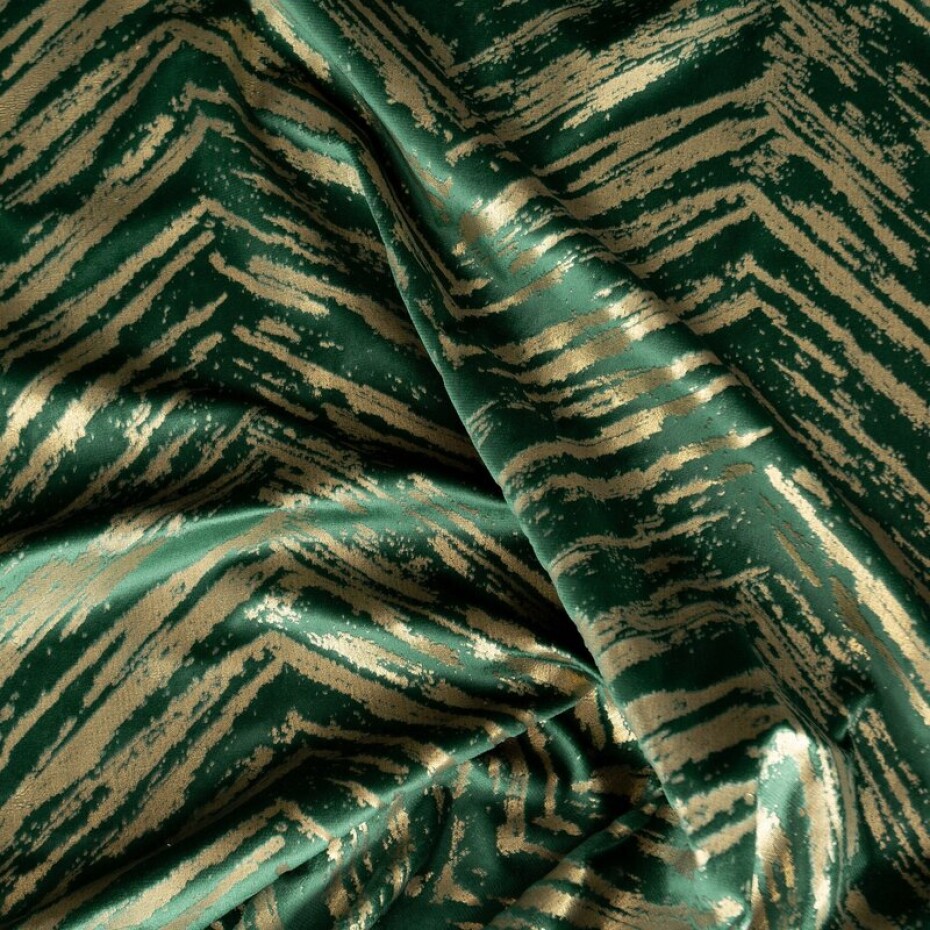 ArtFir Závěs SARA K | tmavě zelená/zlatá 140 x 250 cm - main (8)