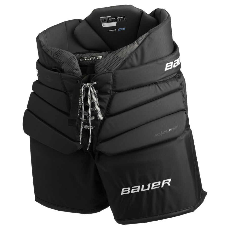 Brankářské hokejové kalhoty Bauer  Elite Black Senior L - main (0)