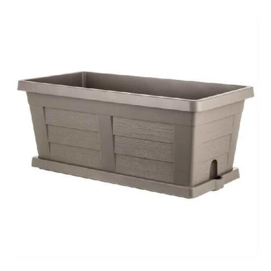 Bama Zahradní velkoobjemový truhlík Legno cappuccino, 60 x 30 x 25 cm - main (0)