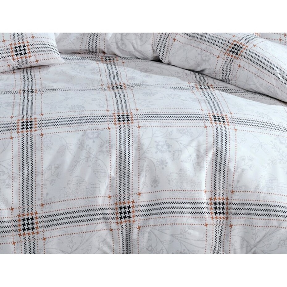 BedTex Bavlněné povlečení Quatre bílá, 140 x 220 cm, 70 x 90 cm - main (2)
