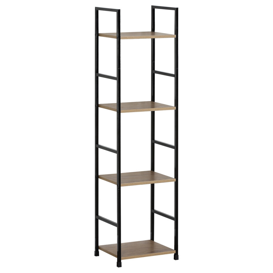 Regál GD-214 OAK Leik, 4 police, 29,2 x 23,5 x 112,5 cm - main (0)