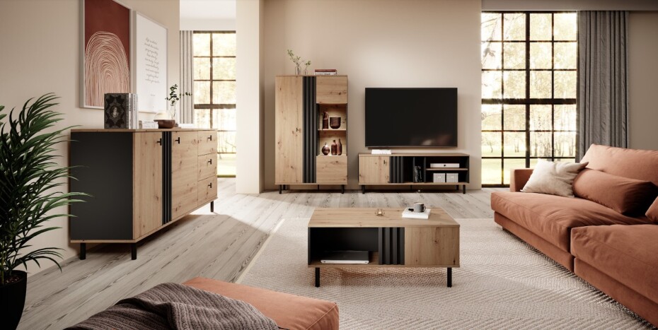 ArtLas Komoda MALIA 165 2D3S - main (2)
