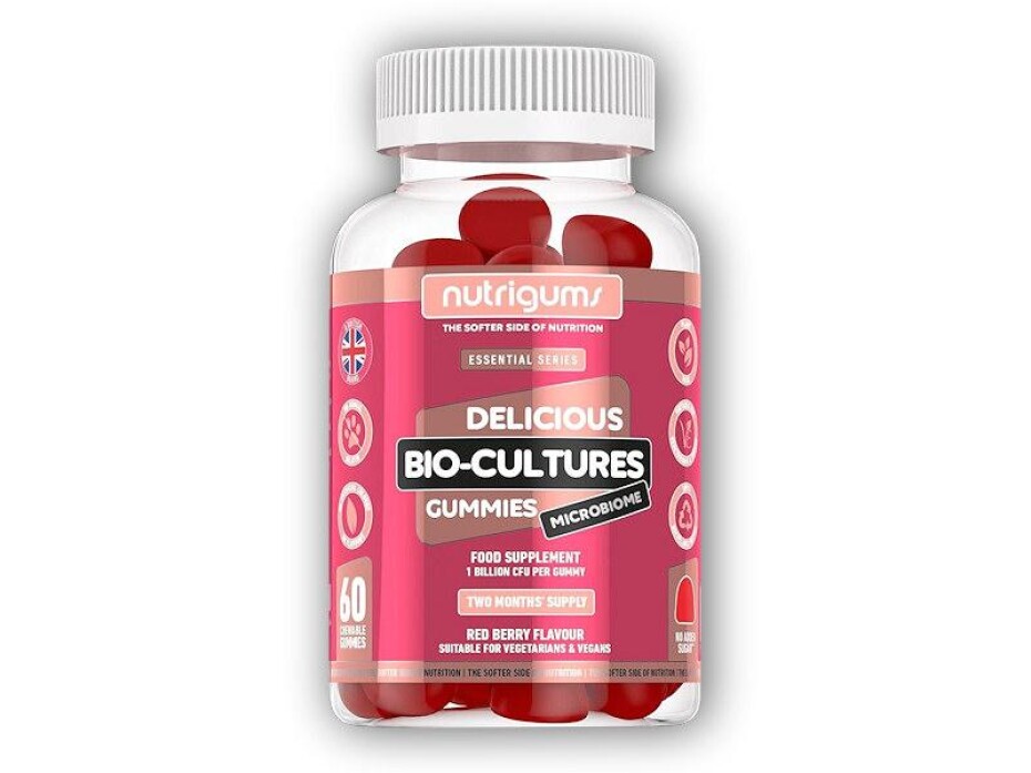 Nutrigums Bio-Cultures Microbiome 60 gummies - main (0)