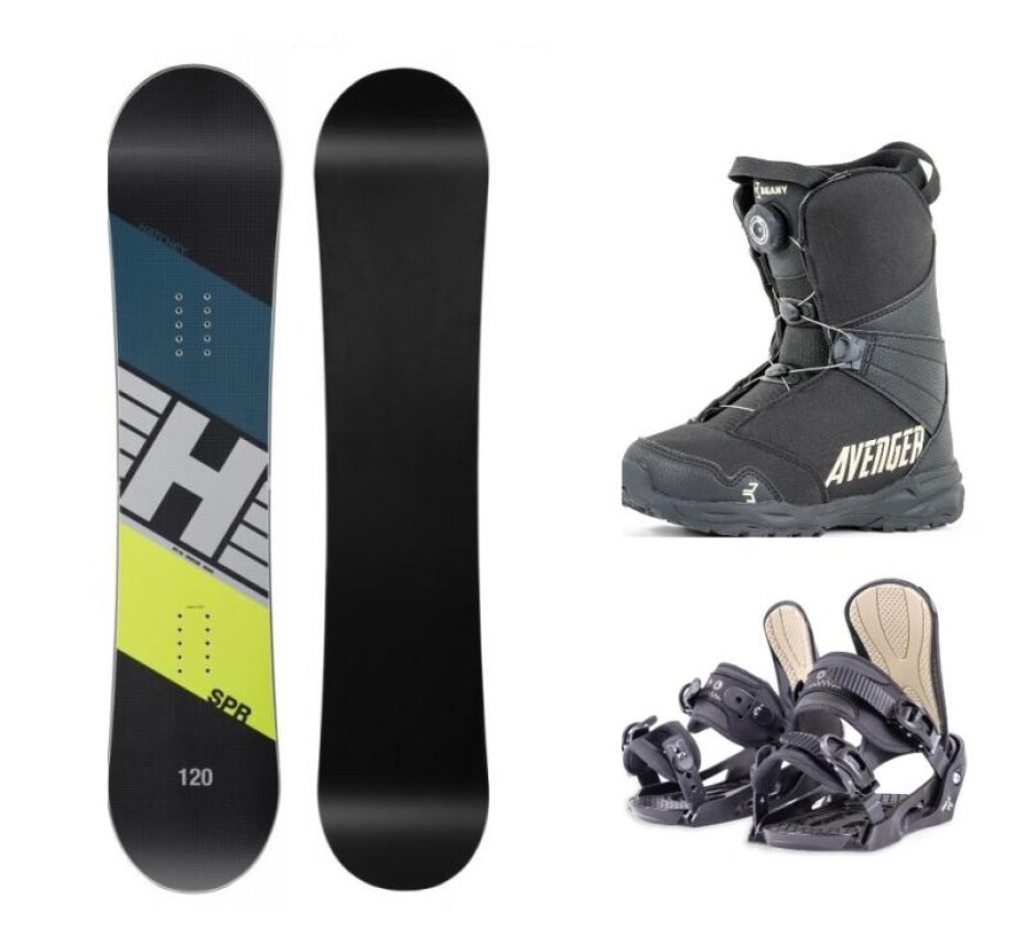 Hatchey SPR Kid 2022 dětský snowboard + Beany Junior vázání + Beany Avenger BS boty - main (0)