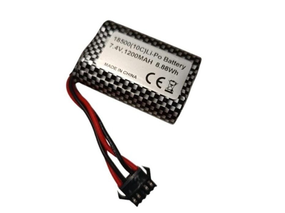 IQ models Akumulátor Li-Po 7.4V 1200 mAh 5SM konektor - main (0)