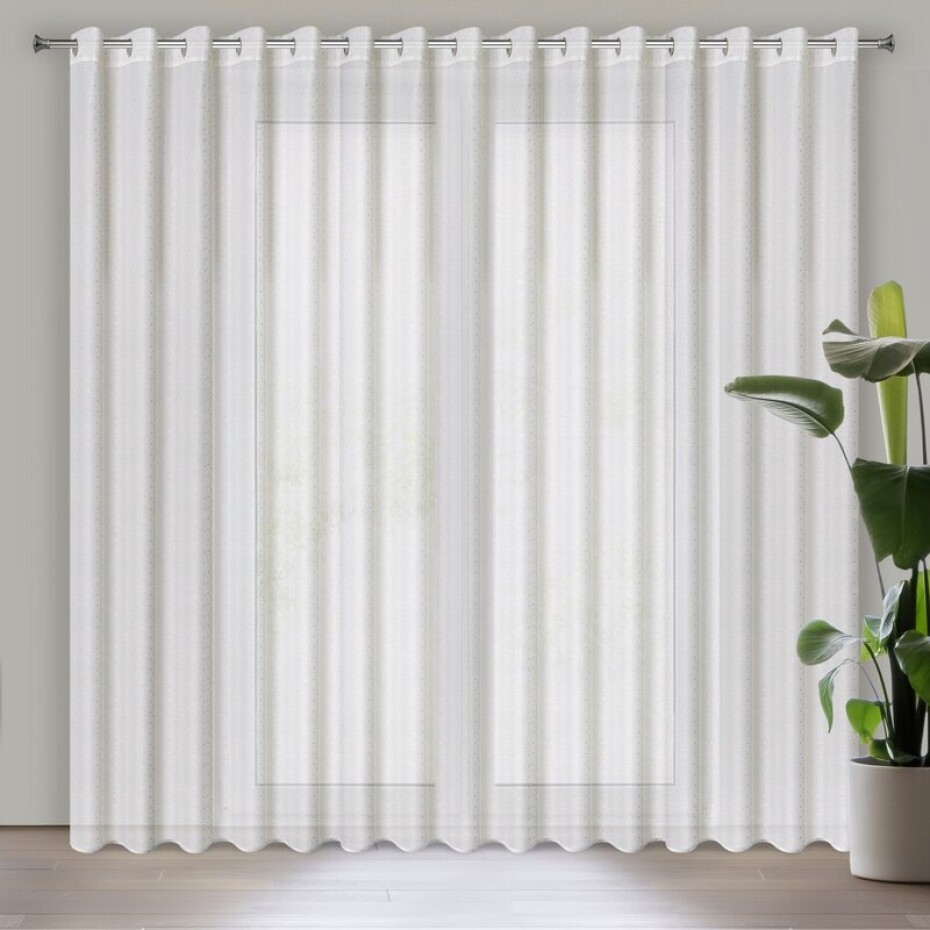 ArtFir Záclona SIBEL K | bílá 300 x 250 cm - main (0)