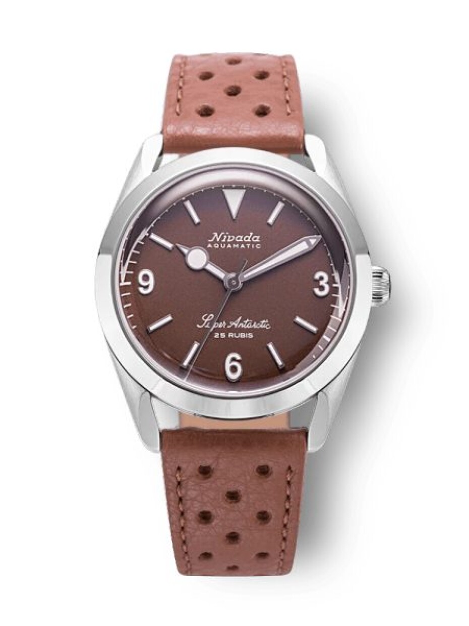 Nivada Grenchen Super Antarctic 3.6.9 Brown - Beads of rice - main (8)