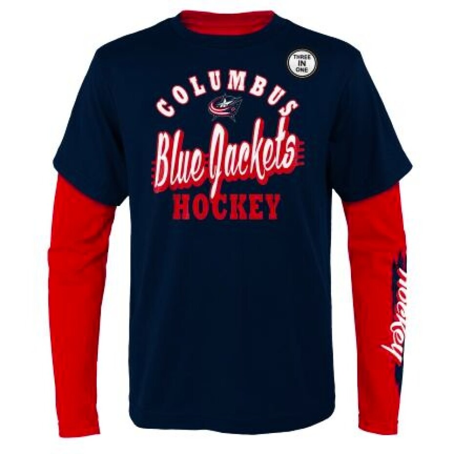 Dětské tričko Outerstuff  TWO MAN ADVANTAGE 3 IN 1 COMBO COLUMBUS BLUE JACKETS S - main (0)