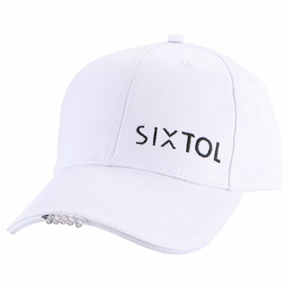 Sixtol Kšiltovka s LED světlem B-CAP 25lm, USB, uni, bílá - main (0)