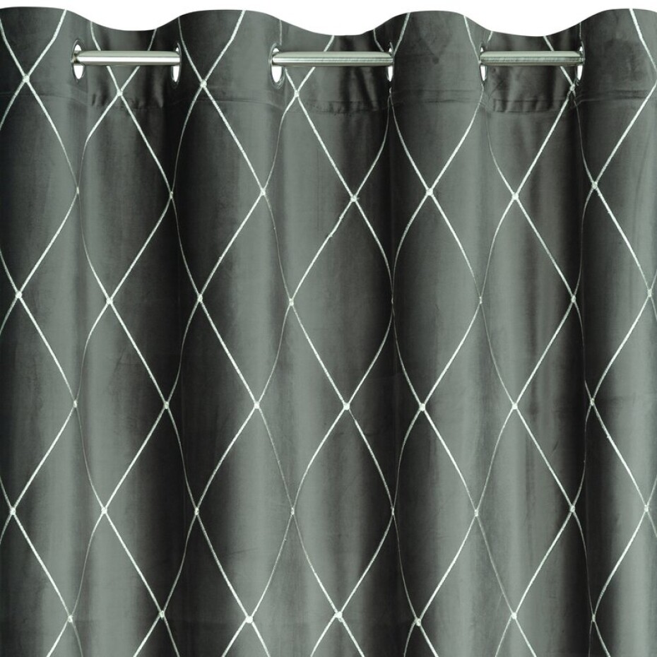 ArtFir Závěs PIERRE CARDIN MARGO K | světle šedá 140x250 cm - main (3)