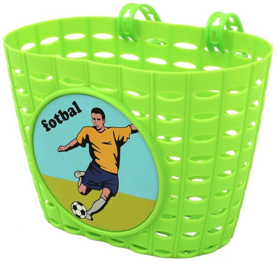 Max1 Koš přední dětský zelený FOTBAL - main (0)