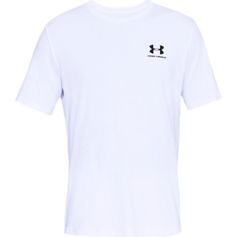 Pánské tričko Under Armour  Sportstyle Left Chest SS White 3XL - main (0)