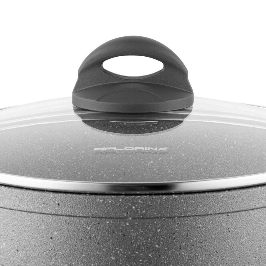 Florina Hrnec s poklicí Lava Stone MG, 24 cm, 4 l, šedá - main (4)