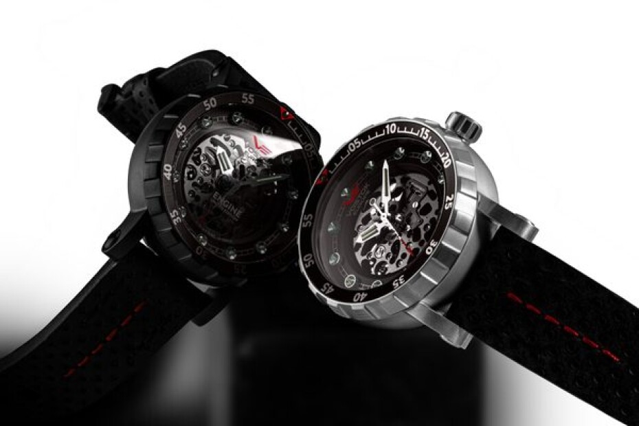 Vostok Europe Engine Automatic Skeleton NH72-571C647 - main (4)