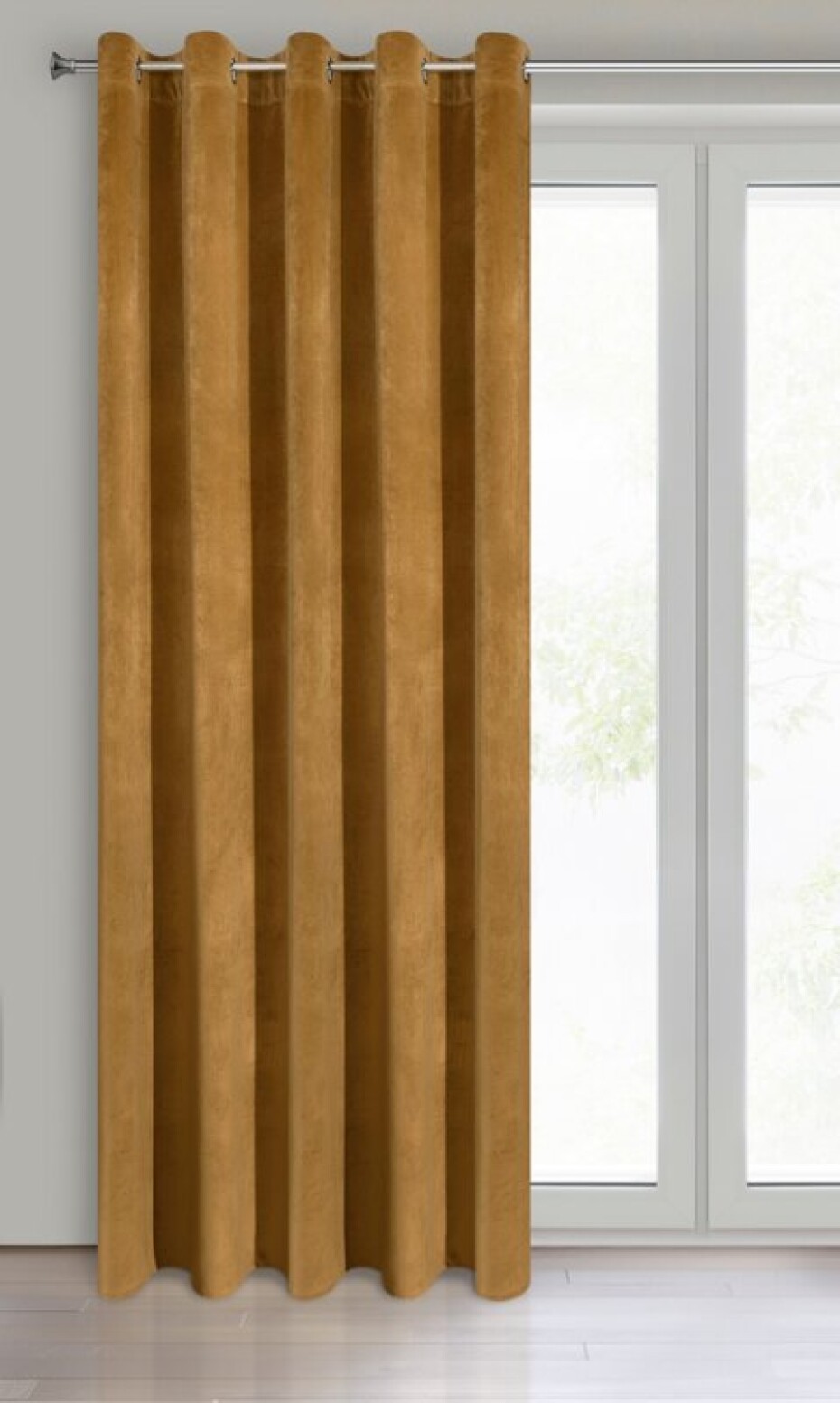 ArtFir Závěs VILA K | zlatá 140 x 250 cm - main (1)