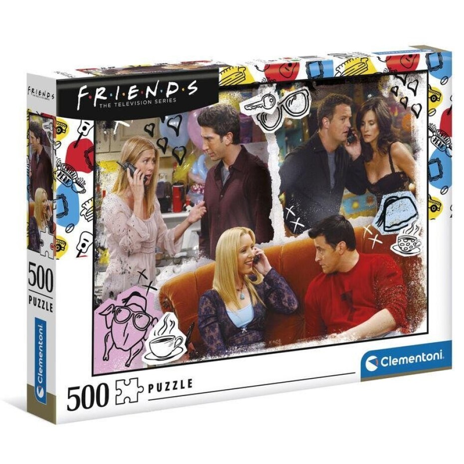 Clementoni Puzzle - Friends, 500 dílků - Směr - main (0)
