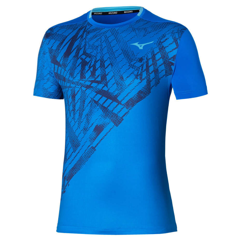 Pánské tričko Mizuno  Mugen Shadow Graphic Tee Mugen Blue  XXL - main (0)