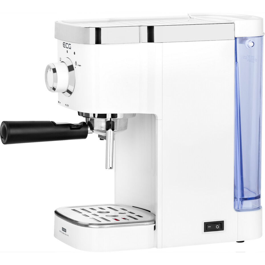 ECG ESP 20301 White pákový kávovar, 1,25 l, bílá - main (2)
