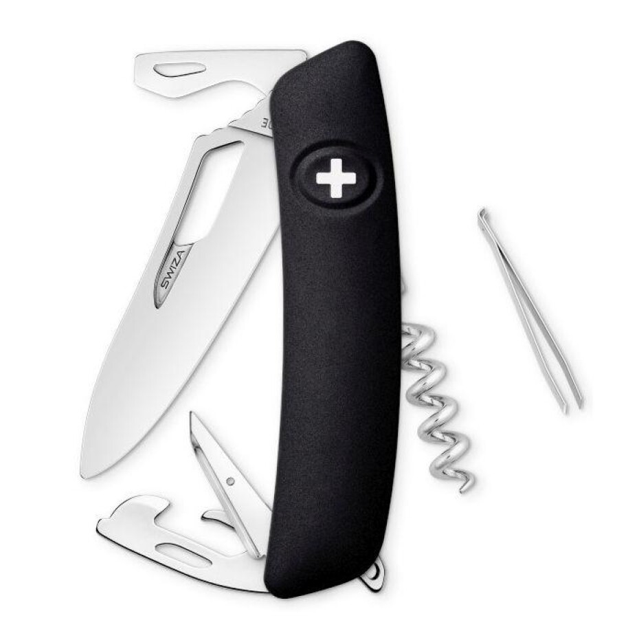 Swiza kapesní nůž SH03R Single Hand black - main (0)