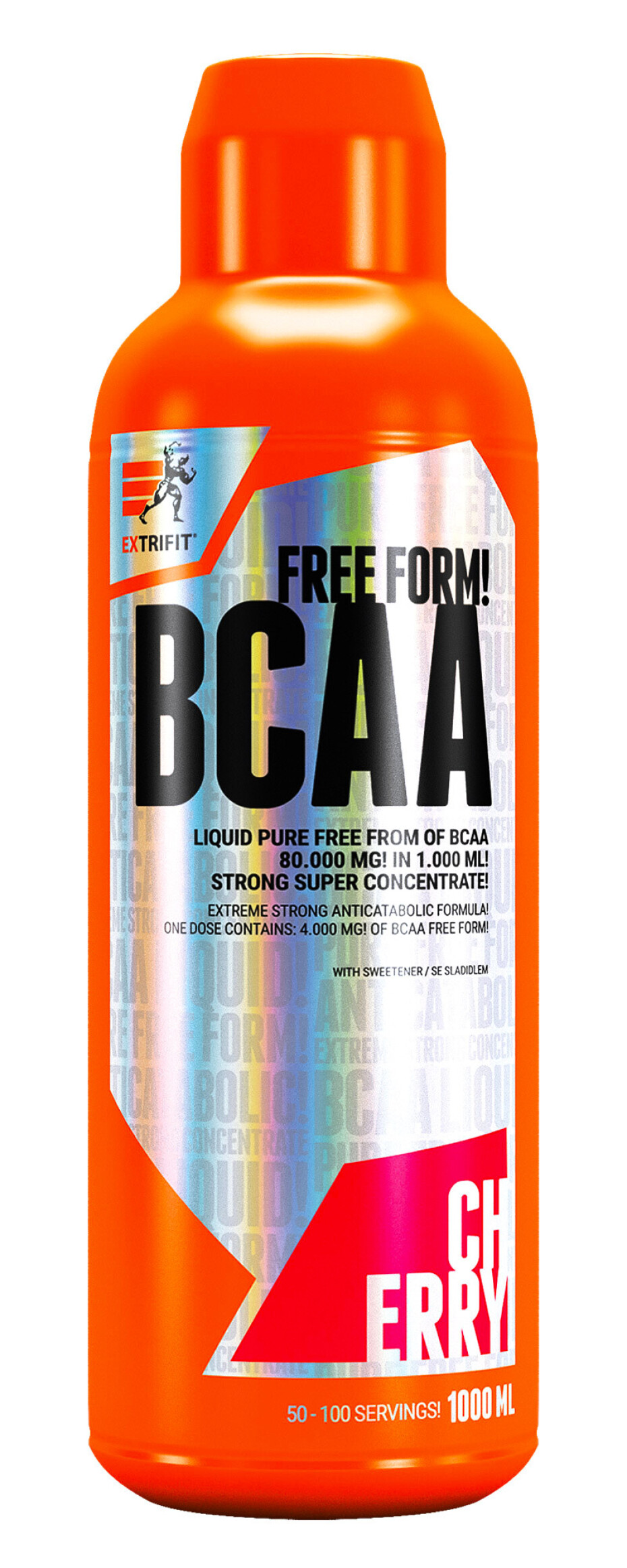 Extrifit BCAA Liquid FreeForm 1000 ml meruňka - main (1)