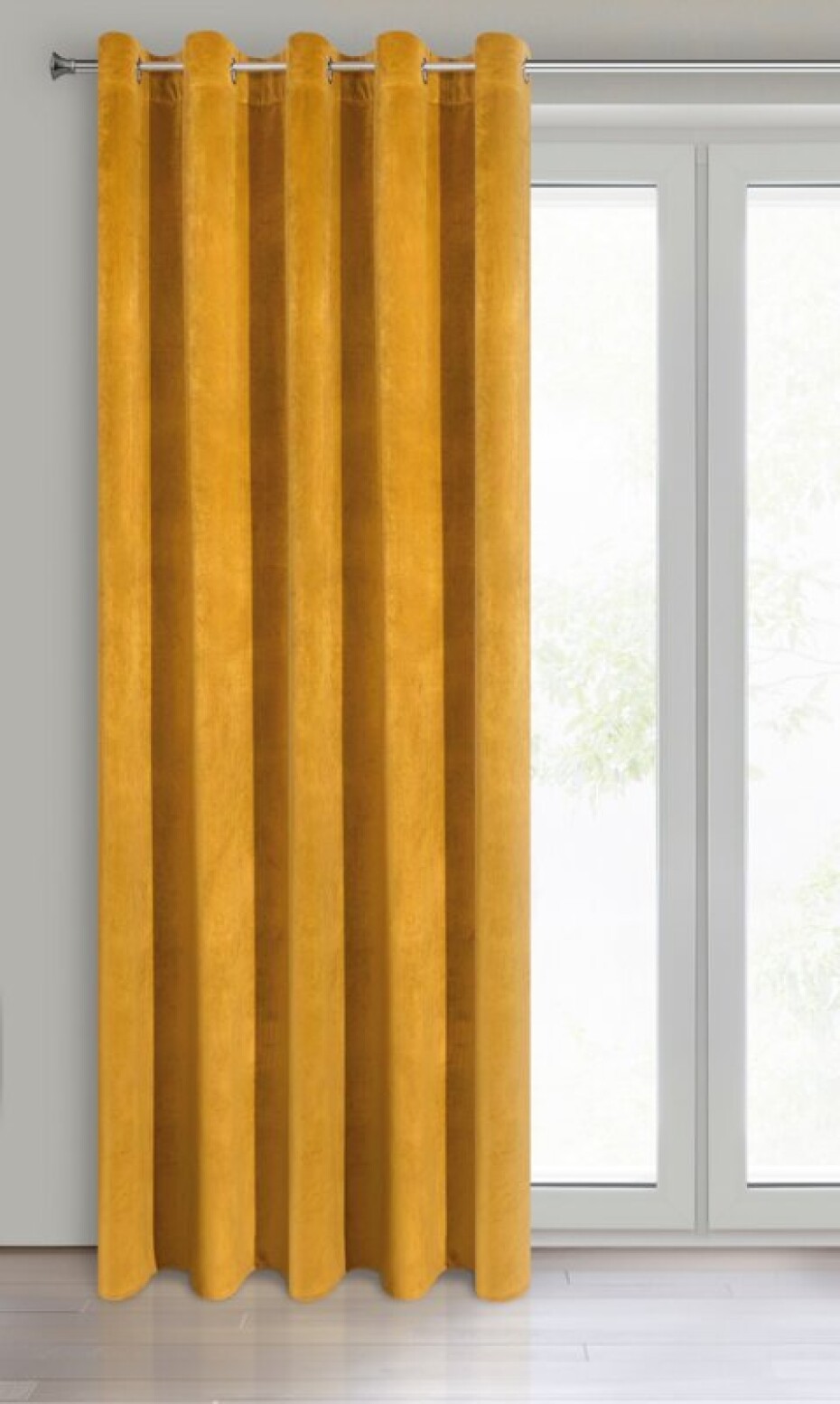 ArtFir Závěs VILA | hořčičná 140 x 250 cm - main (1)