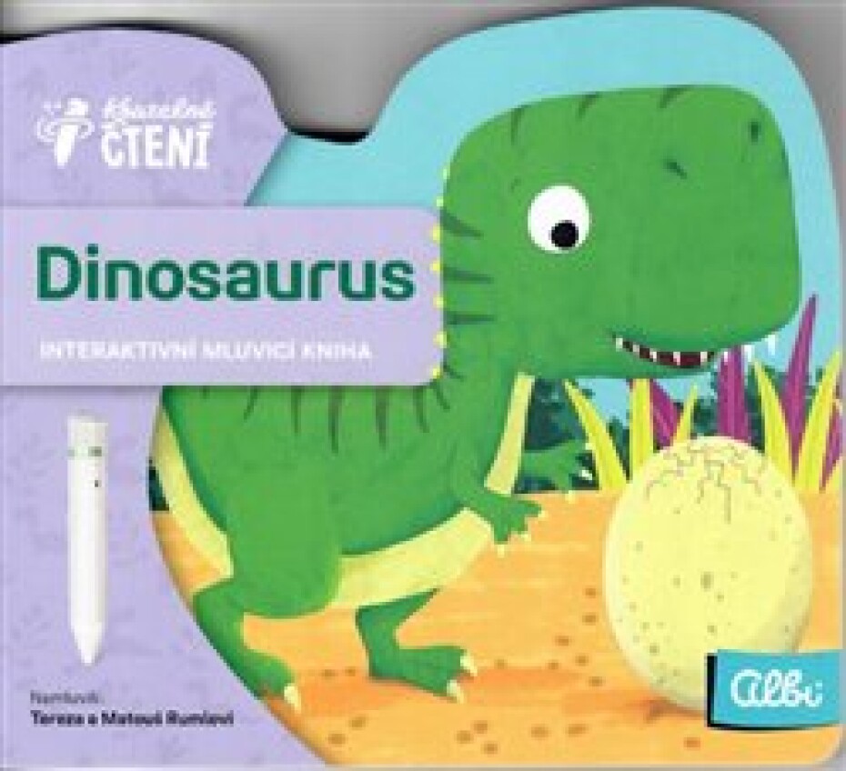 ALBI Kouzelné čtení Minikniha s výsekem Dinosaurus - main (0)