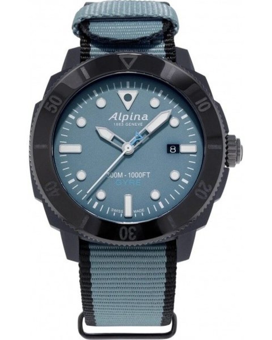 Alpina Seastrong Diver Gyre Gents Limited Edition AL-525LNB4VG6BLK - main (0)