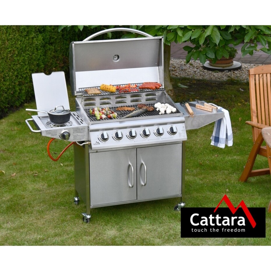Cattara 99BB006 Plynový pojízdný gril Manhattan, 161 x 161 x 51 cm - main (7)