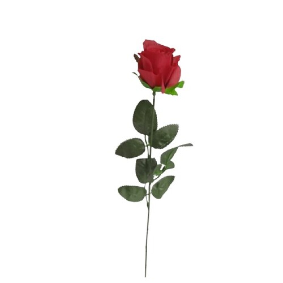 Umělá kytice Růží červená, 67 cm, 12ks - main (1)